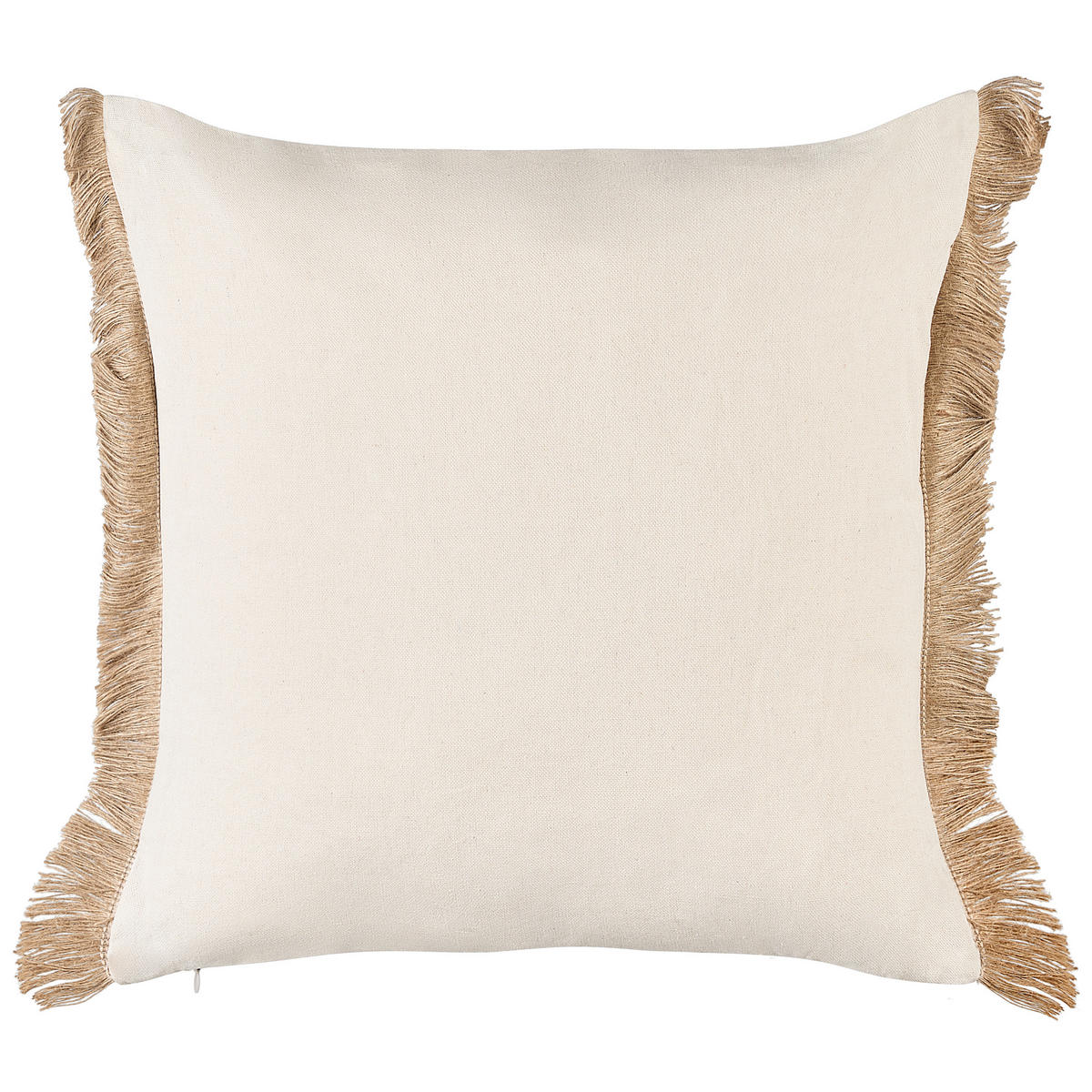 DEKOKISSEN 2er-Set Sandbeige 45/45 cm Lonar - Beige, Textil (45/45cm) - Beliani