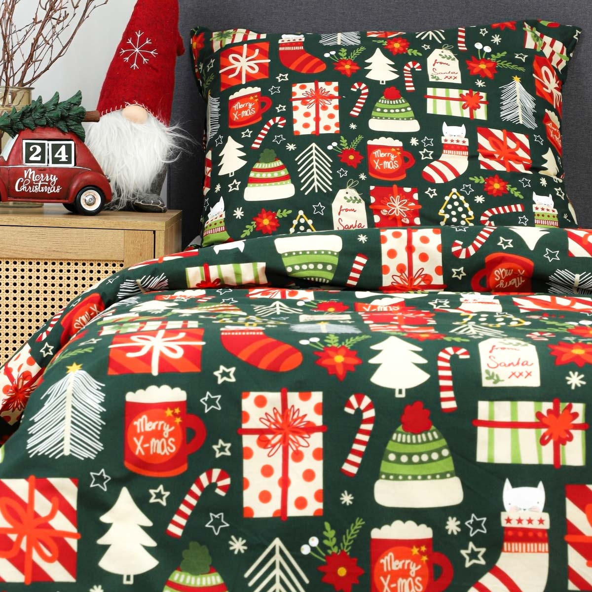 BETTWÄSCHE Sente Baumwolle 160/200 cm - Multicolor, Textil (160/200cm) - Homla