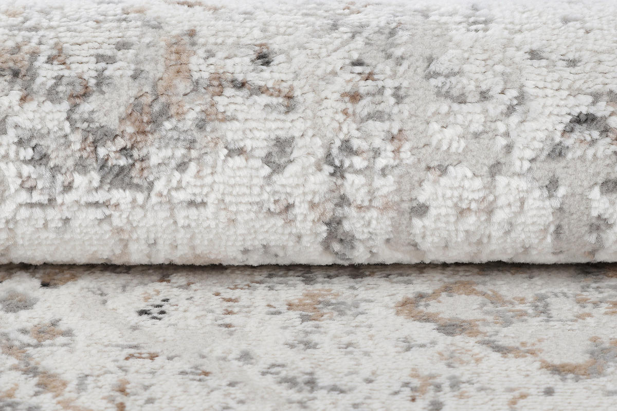 TEPPICHLÄUFER VALLEY creme vintage 120/200 cm - Creme, Textil (120/200cm) - Tapiso