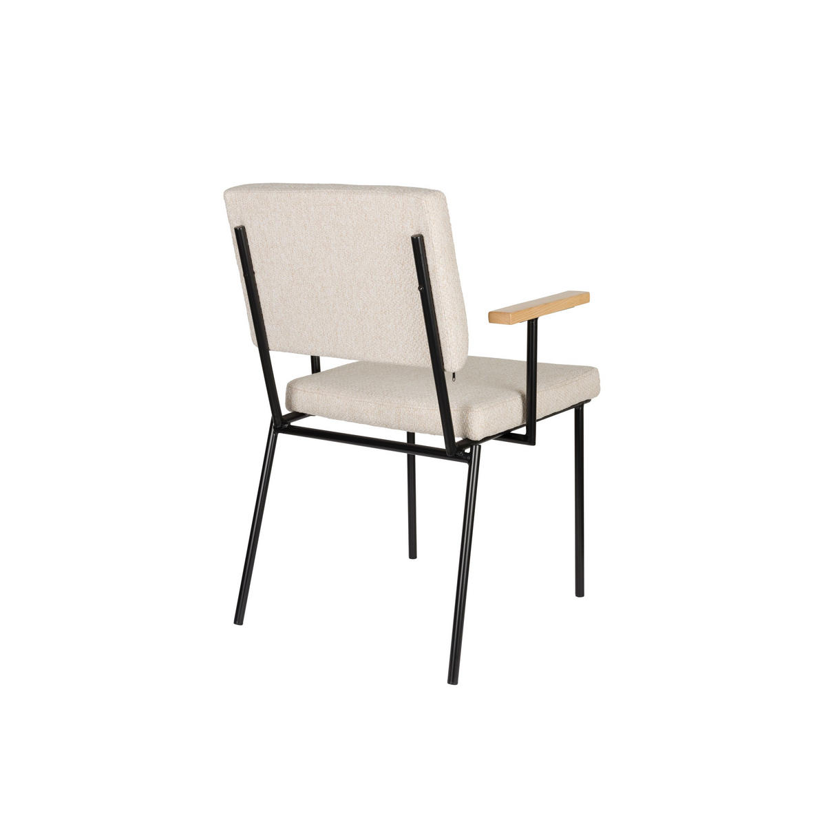 ESSZIMMERSTUHL Fellow Creme/ Weiß - 2 er Set - Creme/Grau, Kunststoff (57.5/85/60cm) - Zuiver