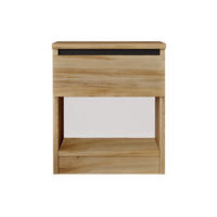 NACHTTISCH 40/35,5/46,5 cm - Beige, Holz (40/46.5/35.5cm) - Mobili Rebecca