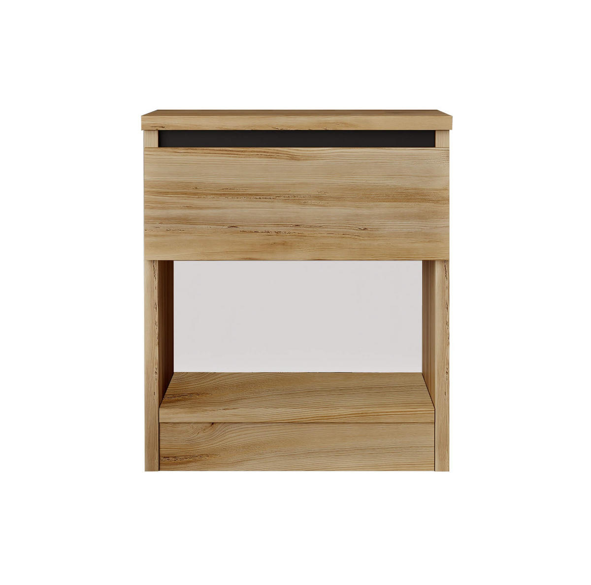 NACHTTISCH 40/35,5/46,5 cm - Beige, Holz (40/46.5/35.5cm) - Mobili Rebecca