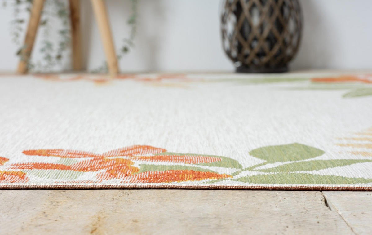OUTDOORTEPPICH Leela Rostfarben,Currygelb,Grün 200/300 cm - Rostfarben, Textil (200/300cm) - My-Rug