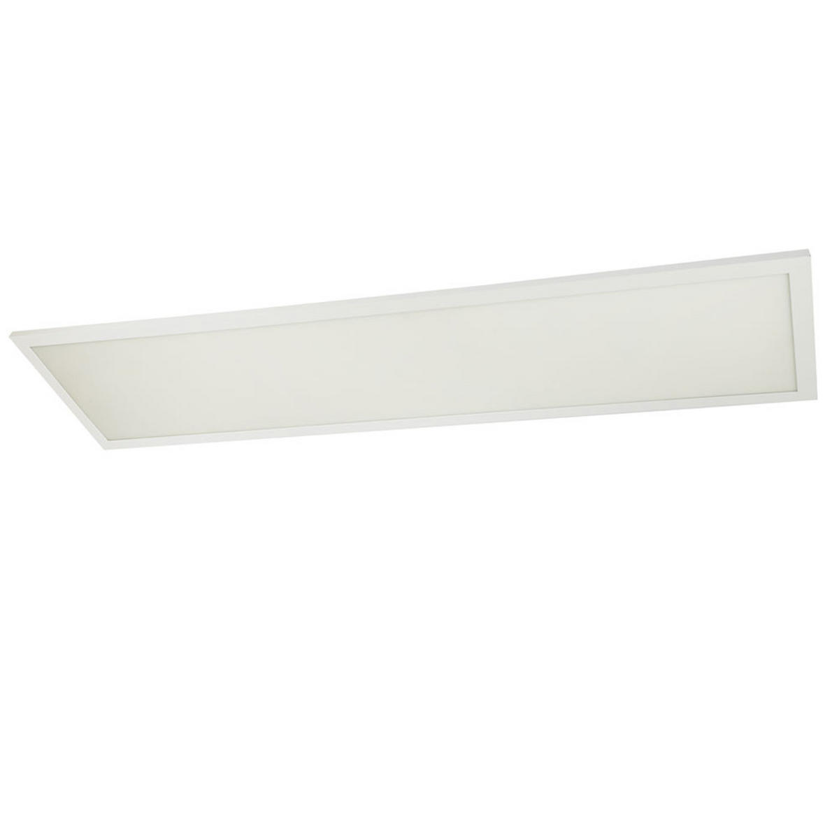 LED DECKENLEUCHTE Aluminium Weiß - Weiß, Metall (80/20/5cm) - Globo Lighting