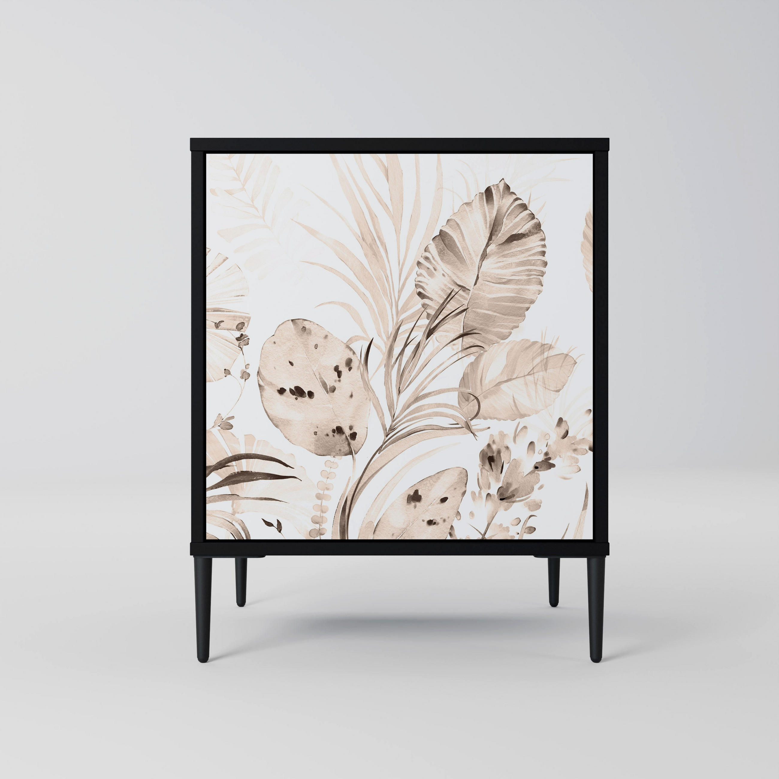 SpaceRebels Sideboard Schwarz 57.5x72.5x42 cm