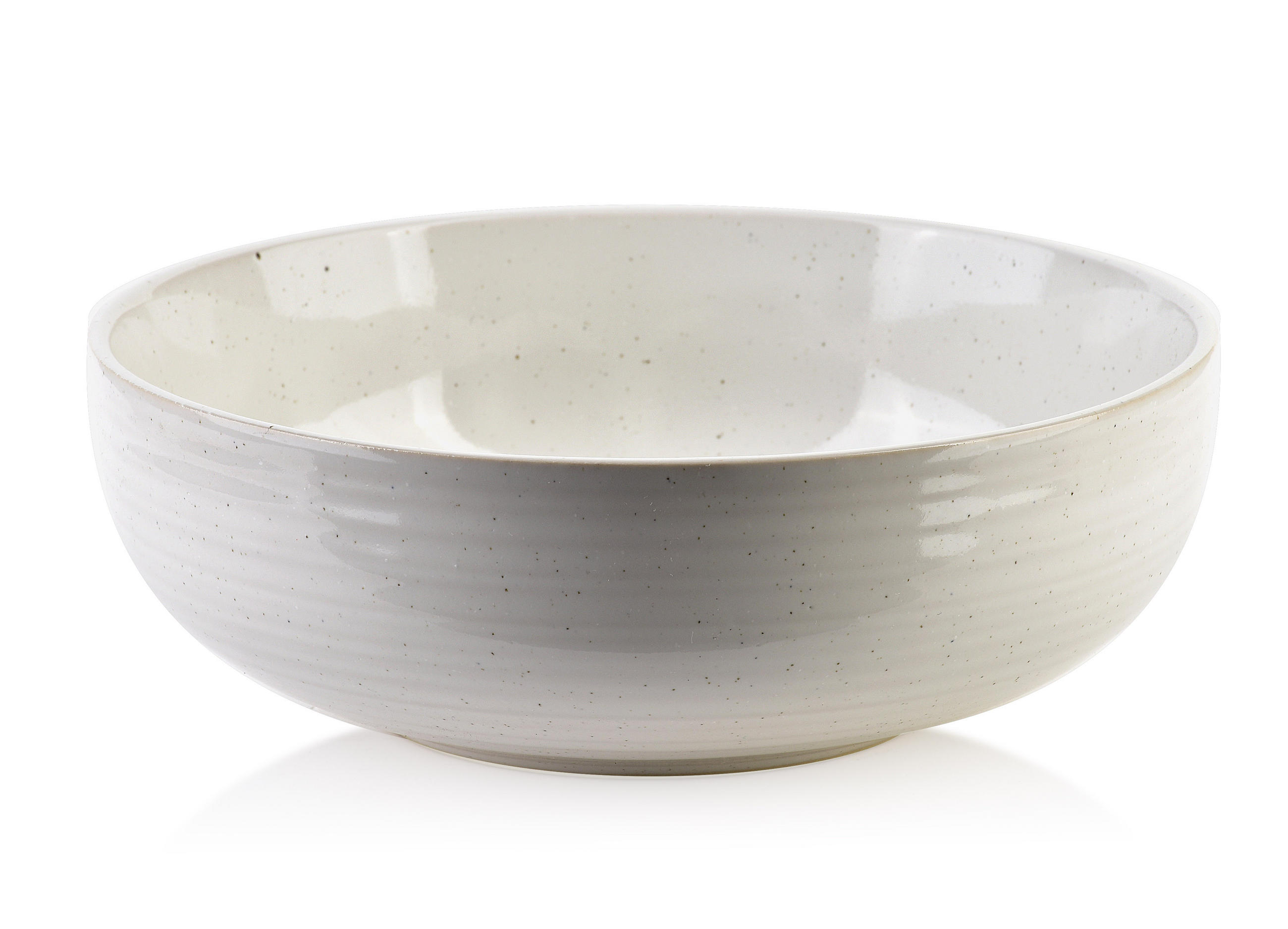SCHALE Basic Nature Weiß 16.5/16.5/6 cm Keramik - Weiß, Keramik (16.5cm) - Mondex