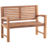 TEAKBANK Halmur 120 cmTeak - Braun, Holz (120/92/59cm) - TPFGarden