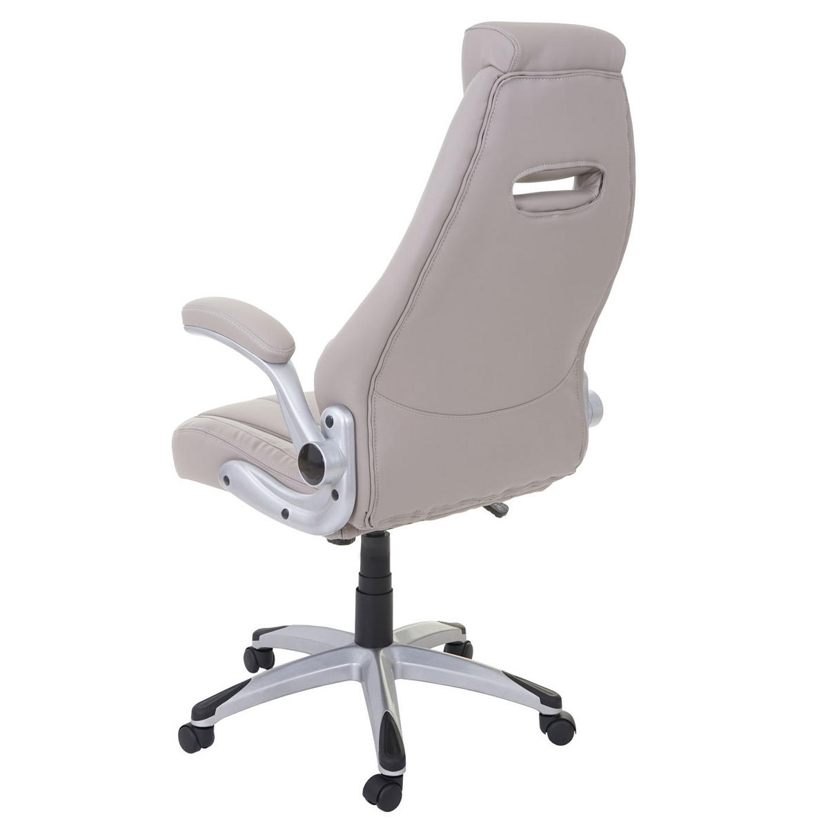 BÜROSTUHL Grau - Grau, Textil (68/128/80cm) - MCW
