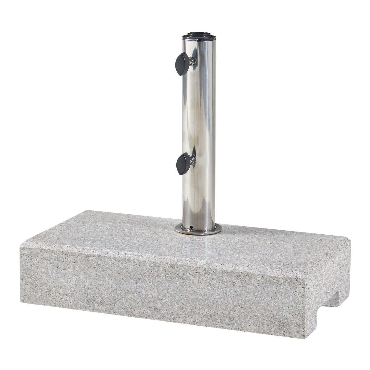 SONNENSCHIRMSTÄNDER Bomba - Grau, Stein (22.5/45cm) - casa.pro