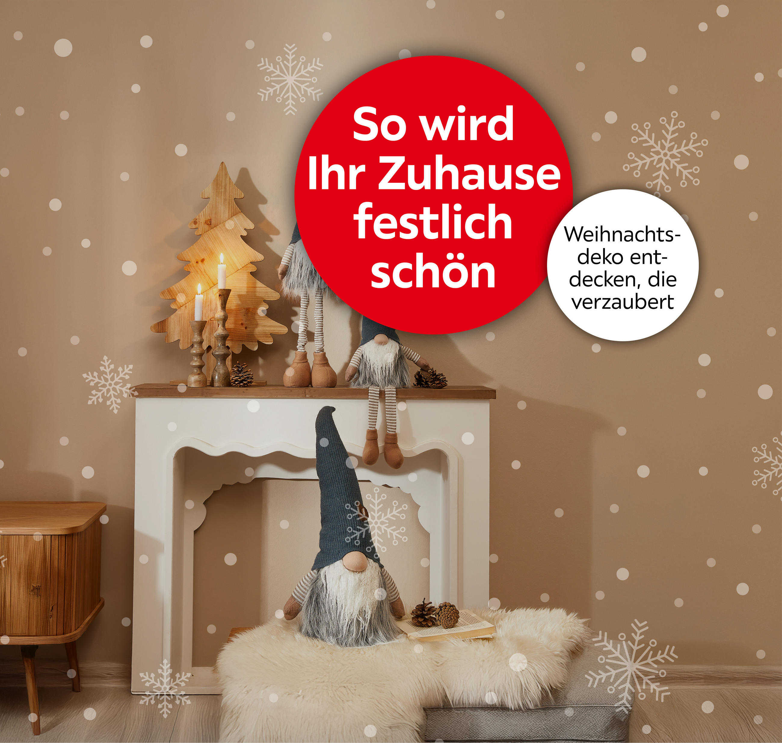 So wird Ihr Zuhause festlich schön; Weihnachtsdeko entdecken, die verzaubert