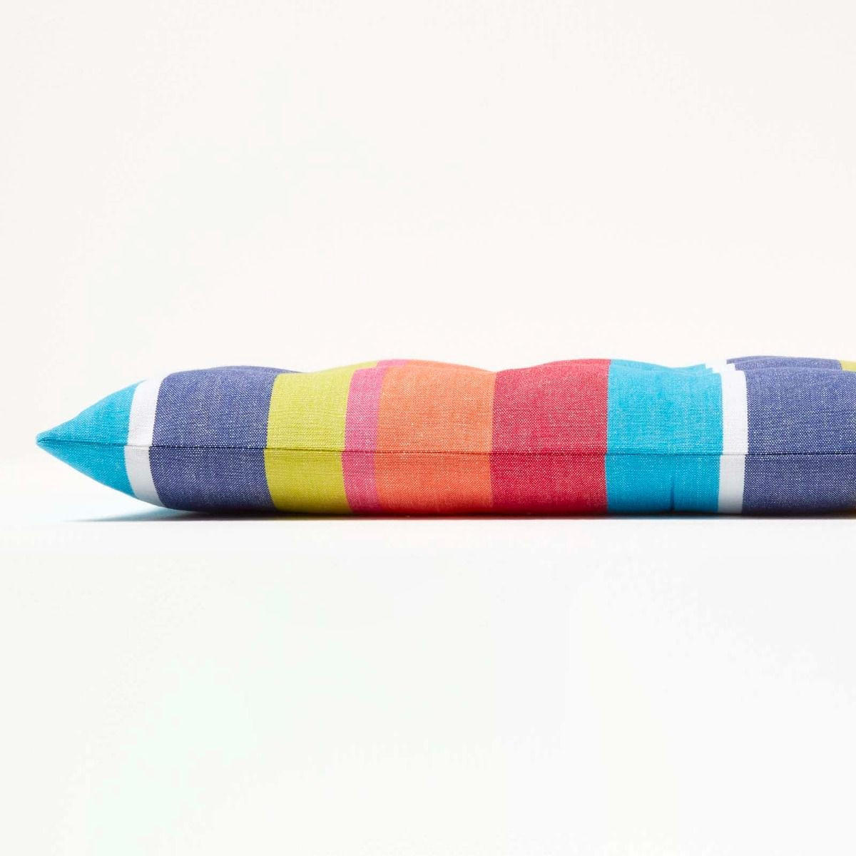 BANKAUFLAGE bunt gestreift, 3-Sitzer 143/48/5 cm - Multicolor, Textil (143/48/5cm) - Homescapes
