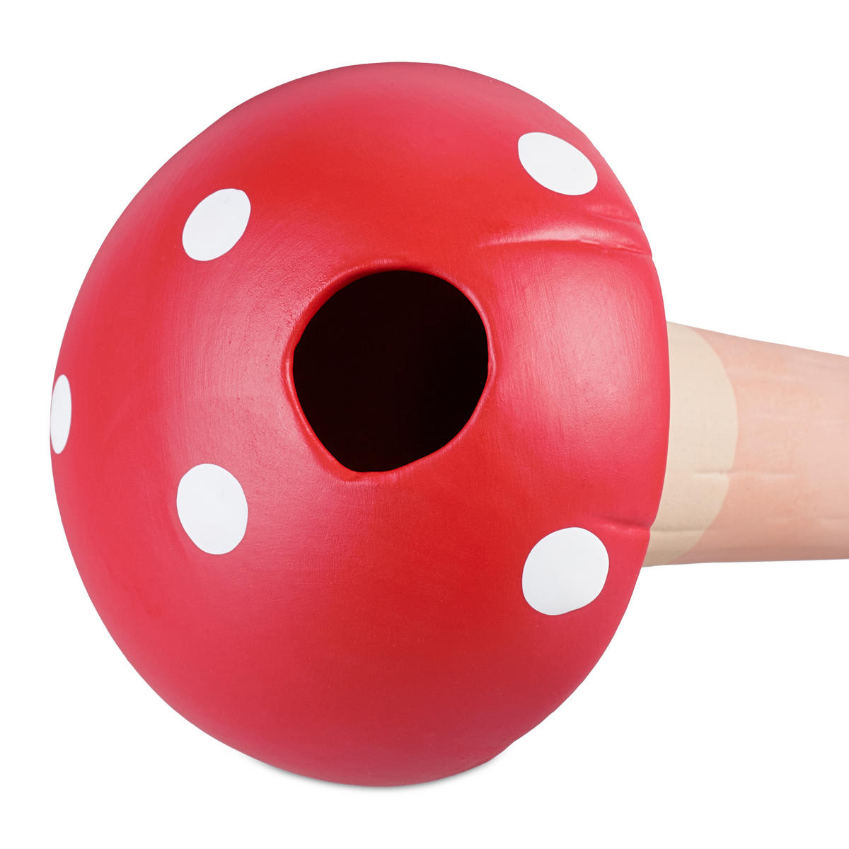 4XTONKEGEL - Multicolor, Keramik (8.5/16/8.5cm) - Relaxdays