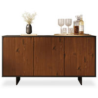 SIDEBOARD ARTO - Kastanienfarben, Holz (137/71/41cm) - IDIMEX