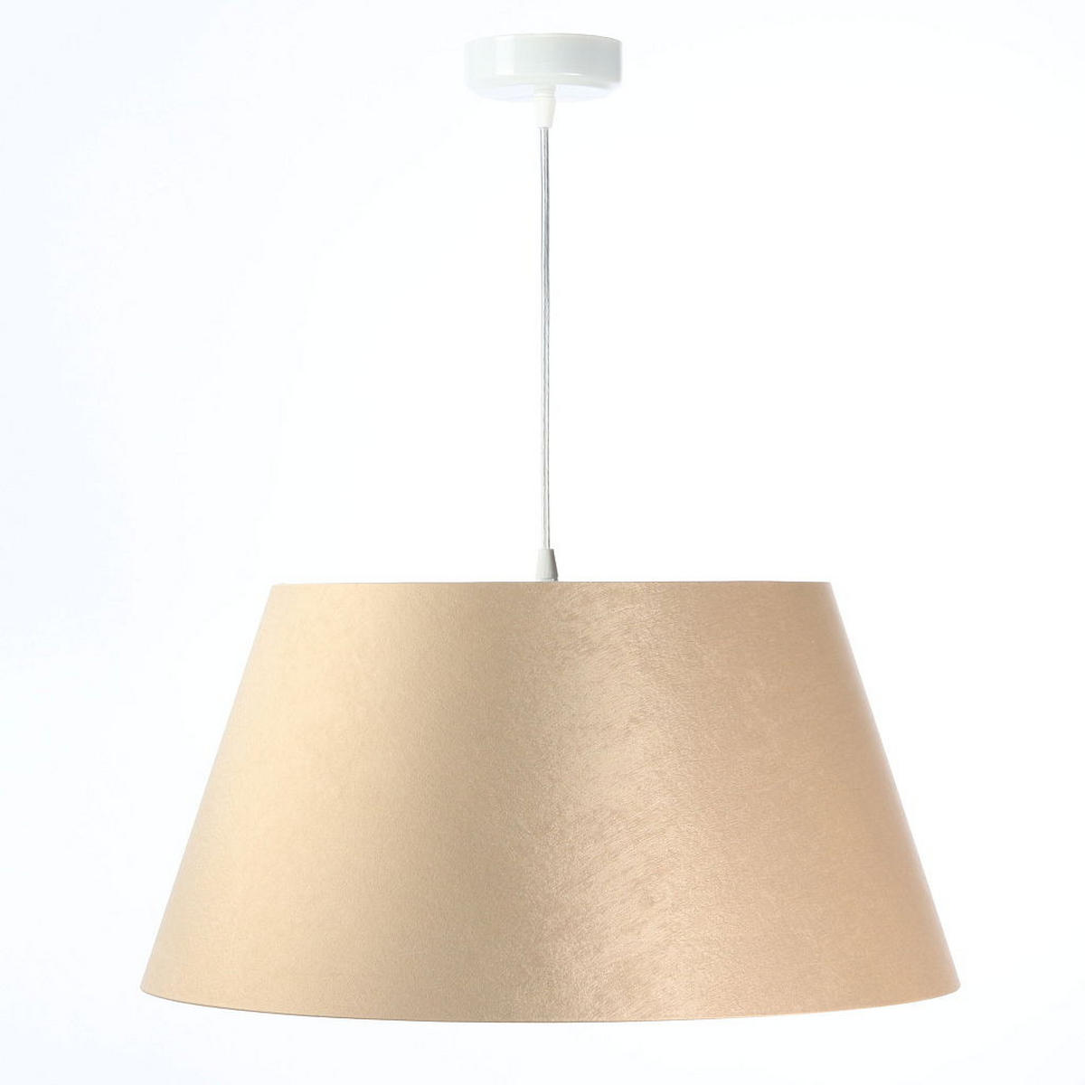 HÄNGELEUCHTE Kupfer 50/27 cm - Beige, Kunststoff (50/1.3/27cm) - ONZENO