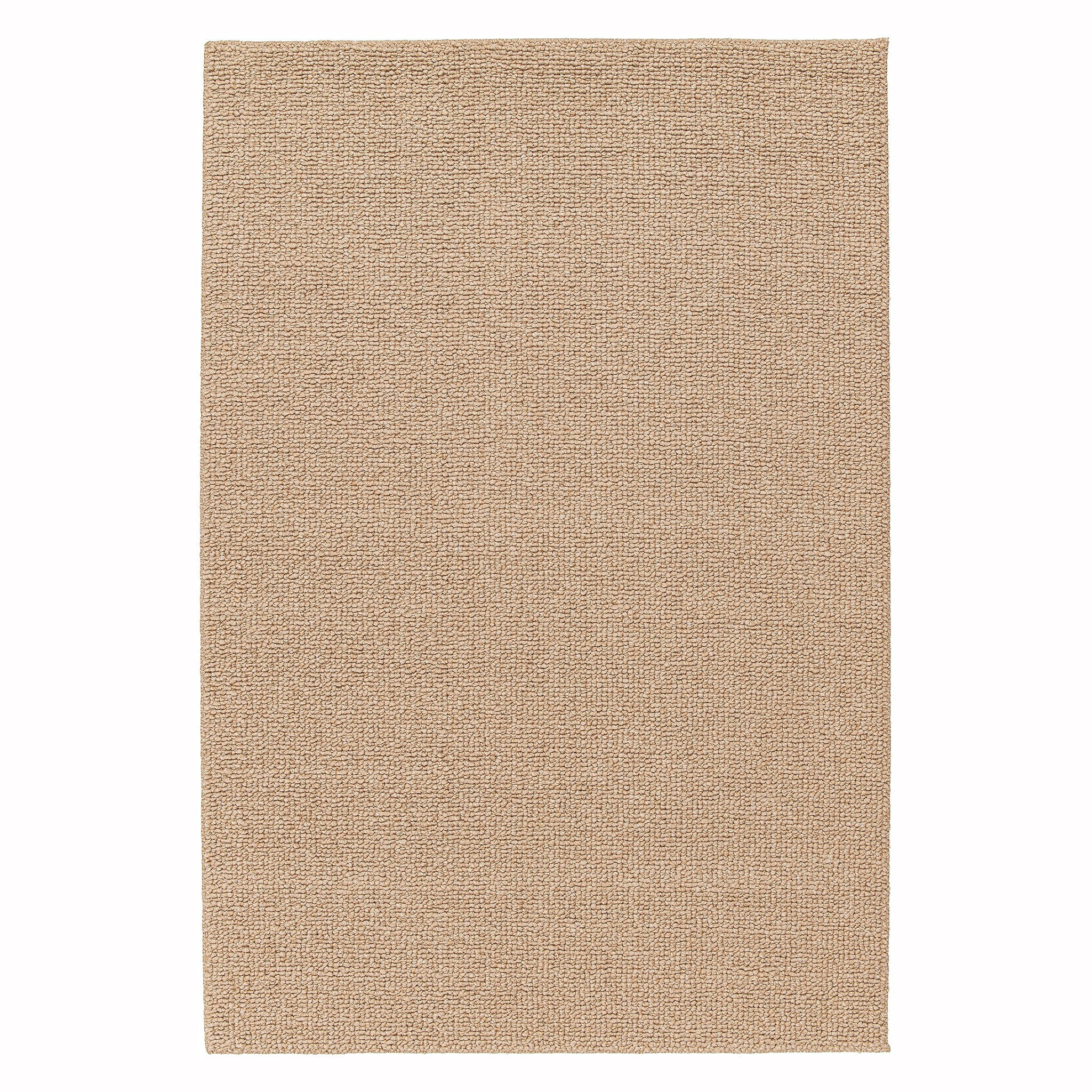 TEPPICH in Uni-Optik mit Schlingenflor beige - Beige, Textil (80/150cm) - AFK Living