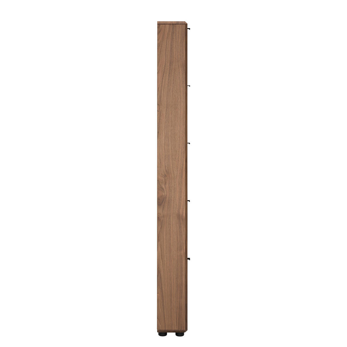 FURNIERTER SCHUHKIPPER - Walnussfarben, Holzwerkstoff/Kunststoff (64/181/17cm) - home24