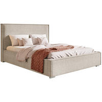 BETT Beige BEN 8 Mit Bettkasten 90x200 cm - Beige, Textil (90/200cm) - Sepro Meble