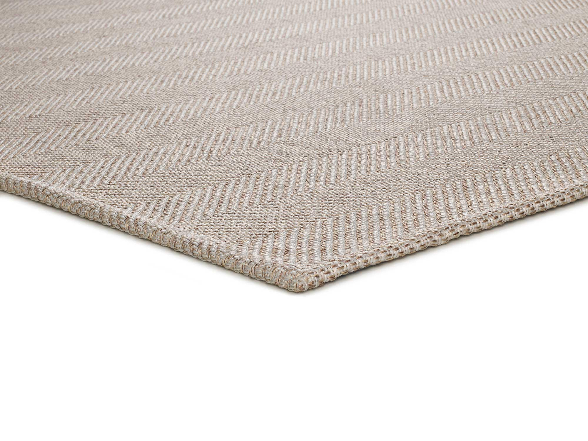 FLACHWEBETEPPICH Beige Espiga 140/200 cm - Beige, Textil (140/200cm) - Atticgo