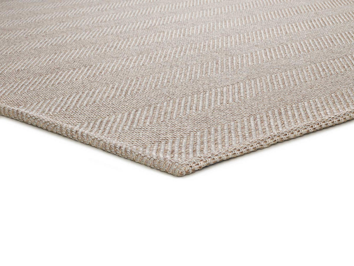FLACHWEBETEPPICH Beige Espiga 60/120 cm - Beige, Textil (60/120cm) - Atticgo