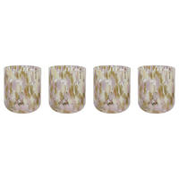 TRINKGLAS (6er-Set) Confetti - Grün, Glas (0.33L) - Butlers