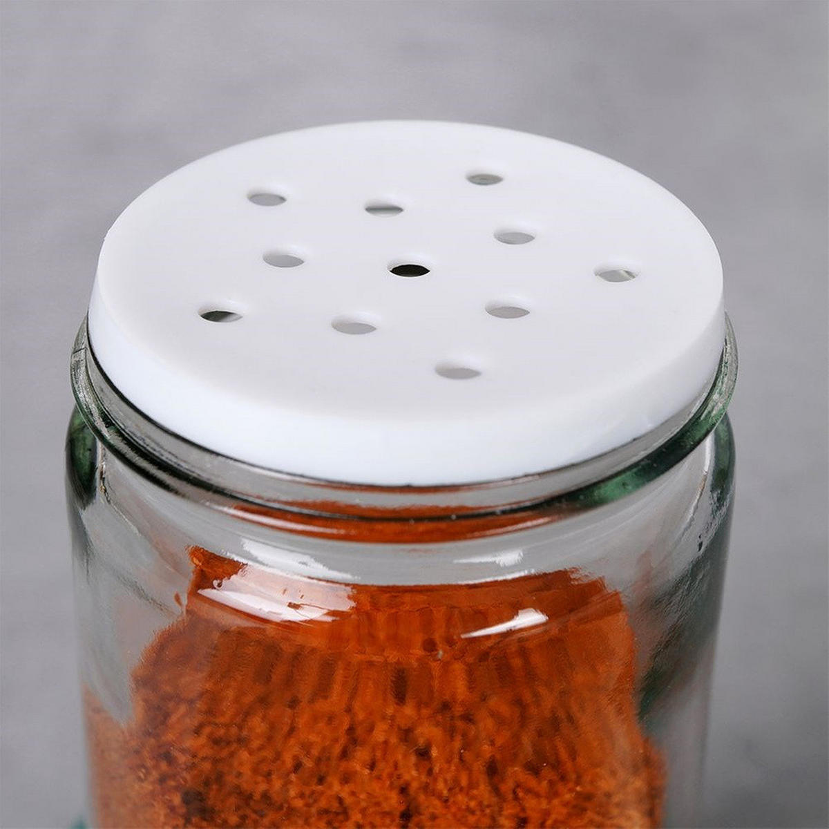 GEWÜRZDOSE Sieb 80 ml Naturfarben - Naturfarben, Glas (4/10/4cm) - Orion 