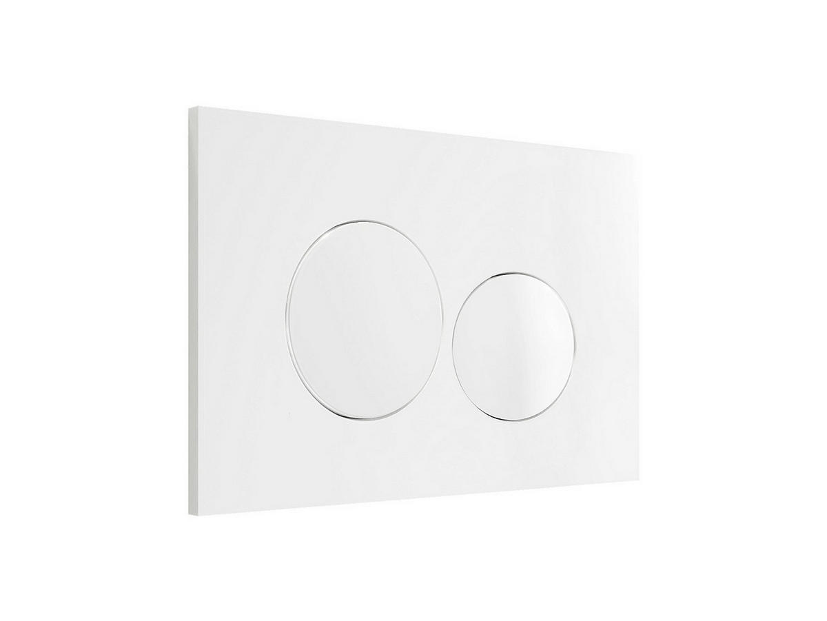 HÄNGE WC - 35.5 cm x 51.5 cm - keramik - weiß Clemona - Weiß, Keramik (35.5/34/51.5cm) - Vente-Unique