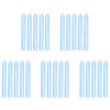 STABKERZE (25er Set) Rainbow - Hellblau, Paraffin (2.2/18/2.2cm) - BUTLERS
