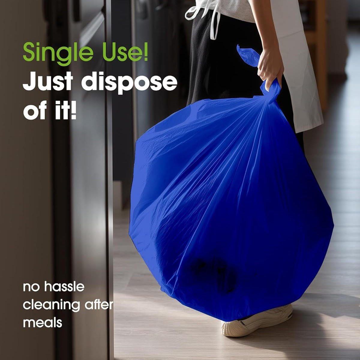 TISCHDECKE 174/137 cm 8 Stück - Blau, Kunststoff (137/274cm) - Authentics