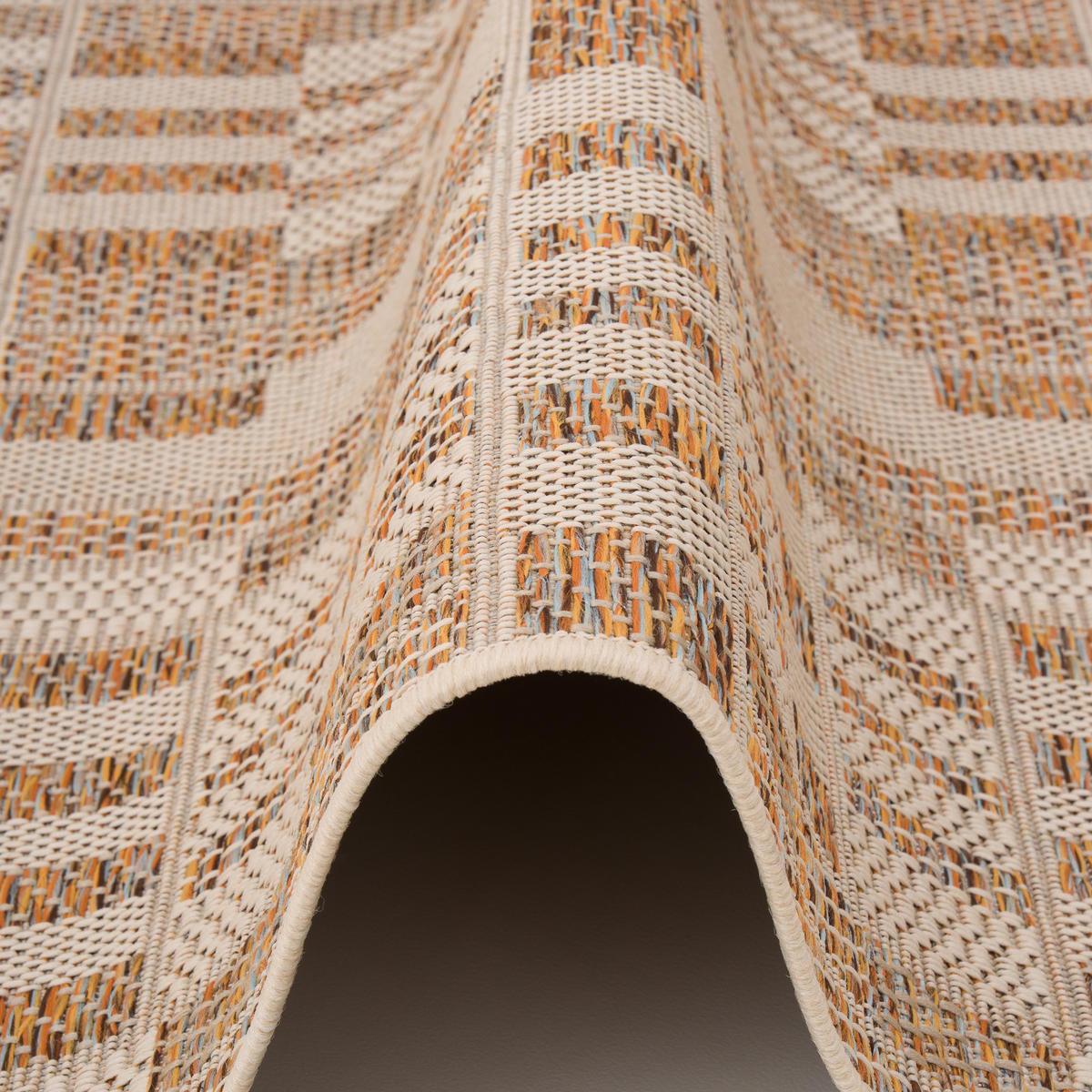 PANAMA IN- UND OUTDOOR TEPPICH - Beige, Textil (160/235cm) - Pergamon