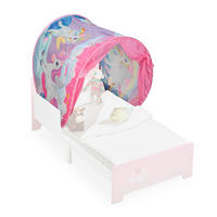 BETTZELT Bunt Kinder Pop-up - Multicolor, Textil - Relaxdays