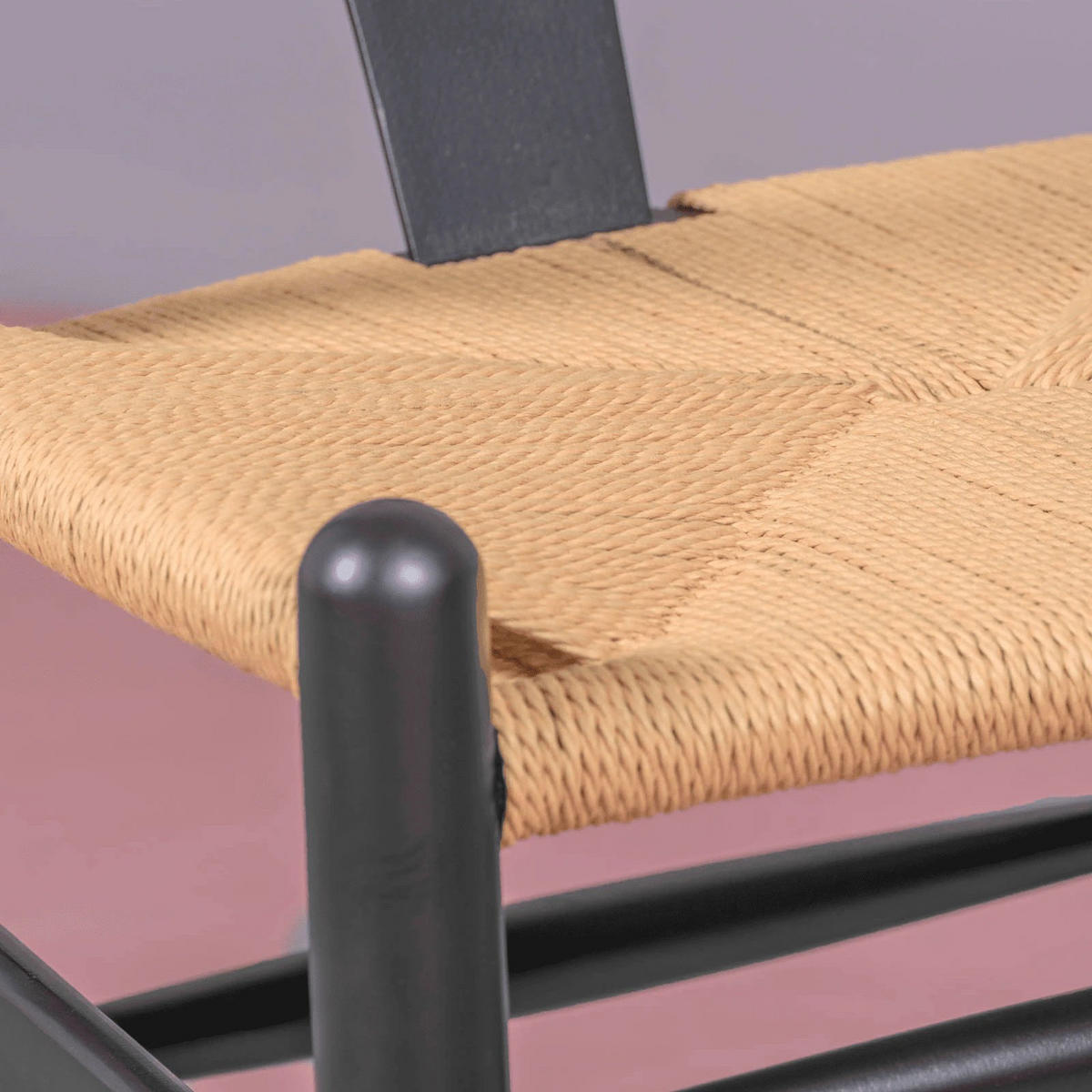 STUHL Holz Schwarz - Schwarz, Holz (49/73/53cm) - Nest Dream