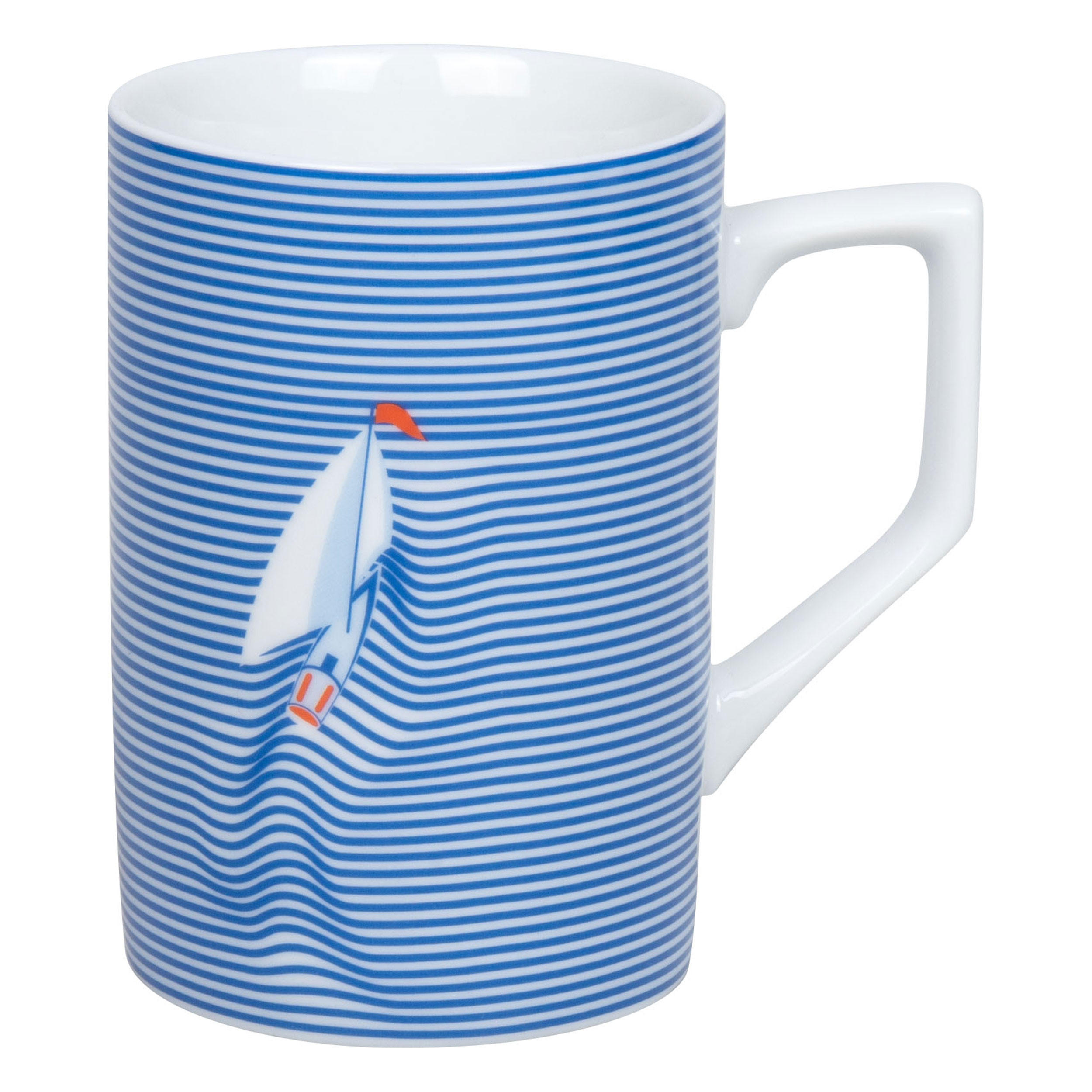 KAFFEEBECHER Smooth Sailing - Boat - Naturfarben, Keramik (0.31L) - Könitz