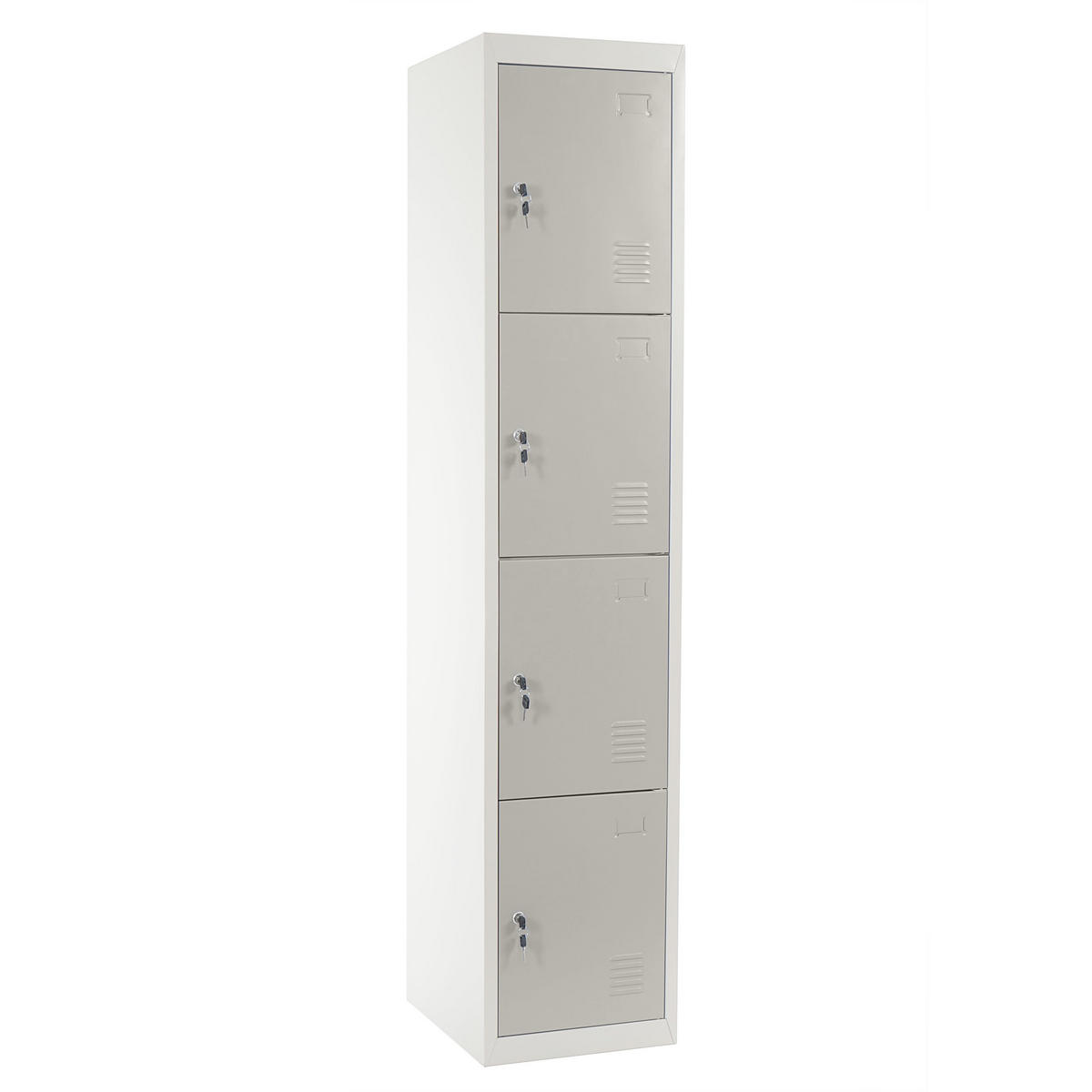 SCHLIESSFACH Grau - Grau, Metall (38/180/45cm) - MCW