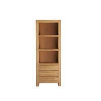BÜCHERREGAL Eden Natur aus Teak - Naturfarben, Holz (75/200/40cm) - Tikamoon