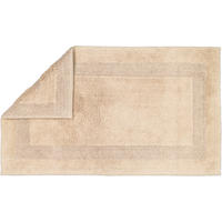 BADTEPPICHE LUXUS BADTEPPICH 1000 SAND - 375 - Beige, Textil (60/100cm) - Cawö