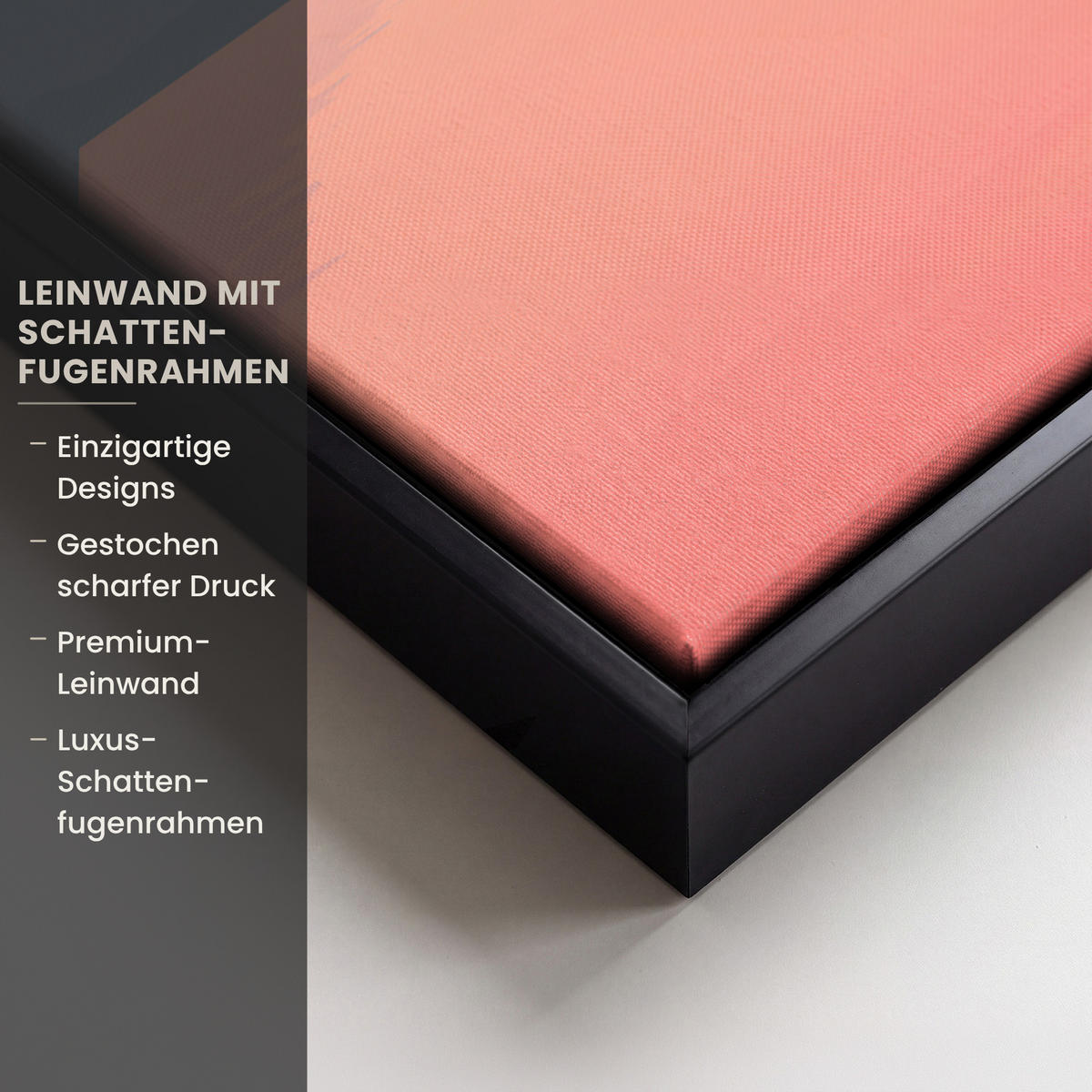 LEINWAND Bilder mit Rahmen - Segelboot - Rosa Meer - Sonnenuntergang - Berge - 60x80 - Rosa, Textil (60/80cm) - MuchoWow