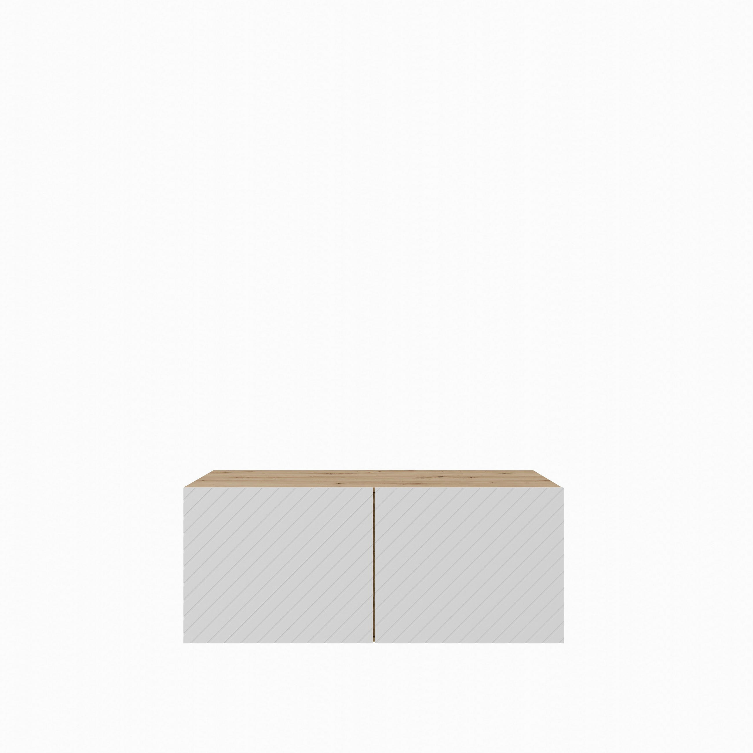 Masseno Lowboard Eiche Artisan 100x41x40 cm