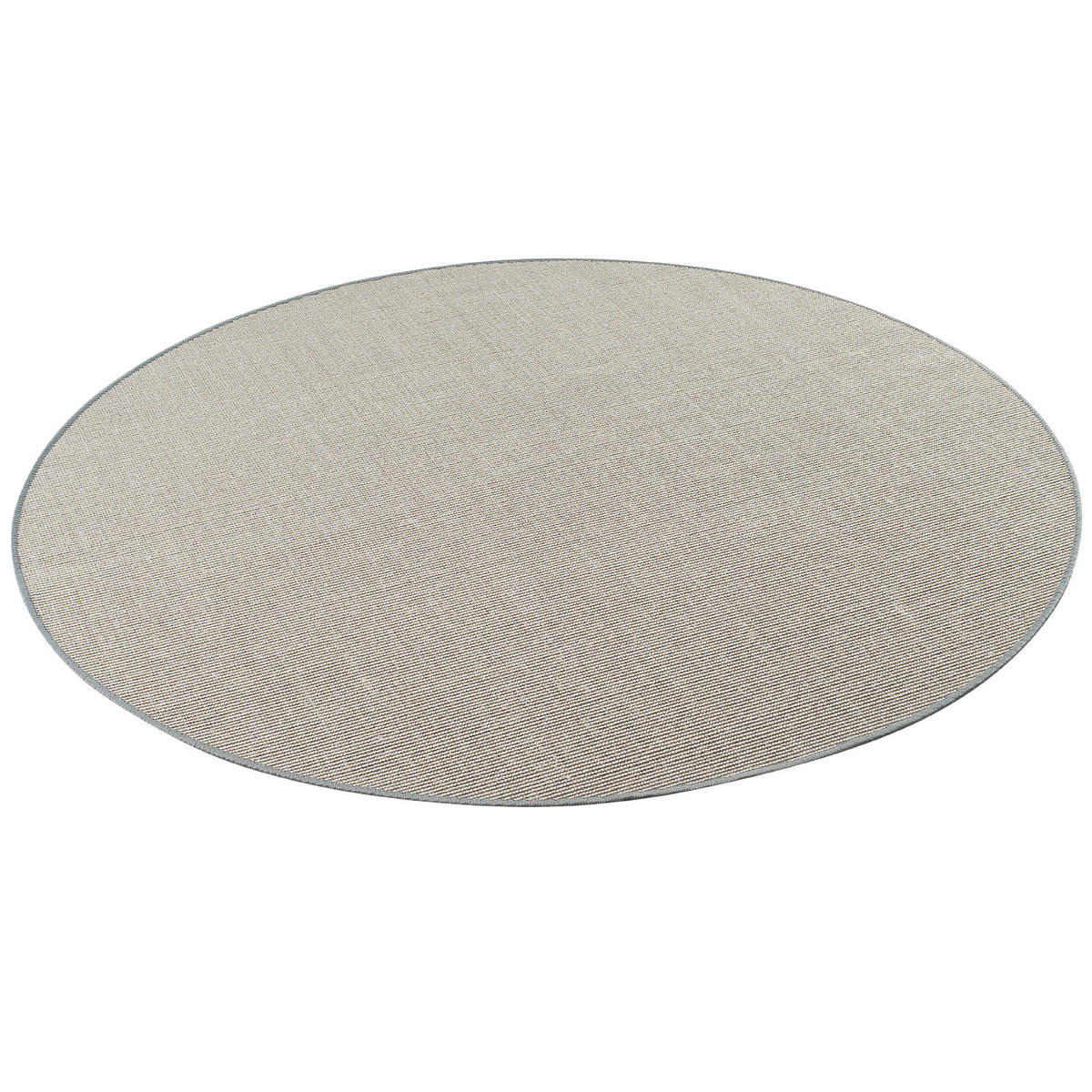 SISAL NATUR TEPPICH RUND - Grau, Textil (160/160cm) - Snapstyle