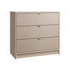 KOMMODE Tireno - Sandfarben/Goldfarben, Holzwerkstoff/Metall (80/75/40cm) - MIRJAN24