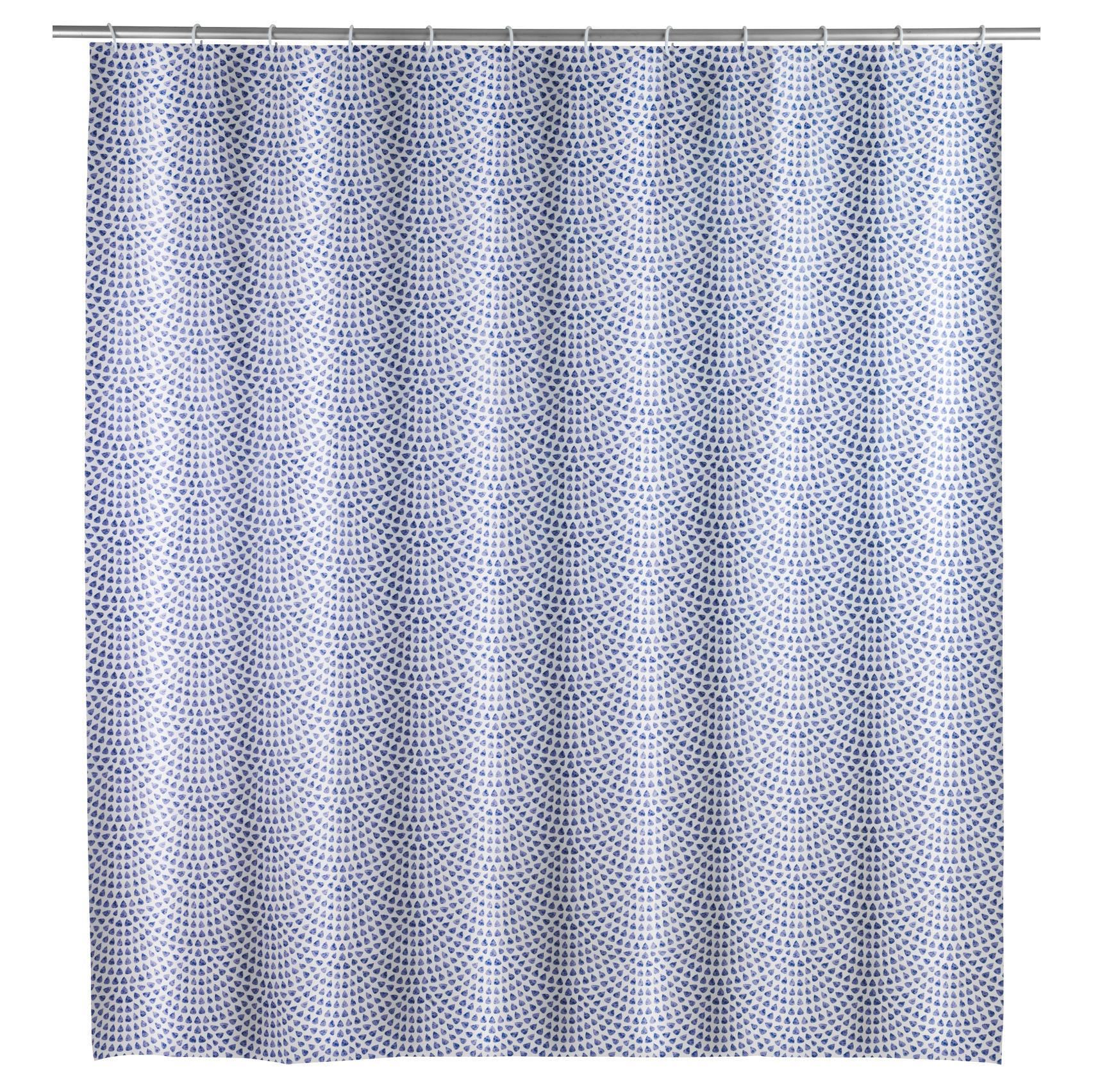 DUSCHVORHANG Kunststoff Sevilla 200/180 cm - Blau, Kunststoff (180/200cm) - Wenko