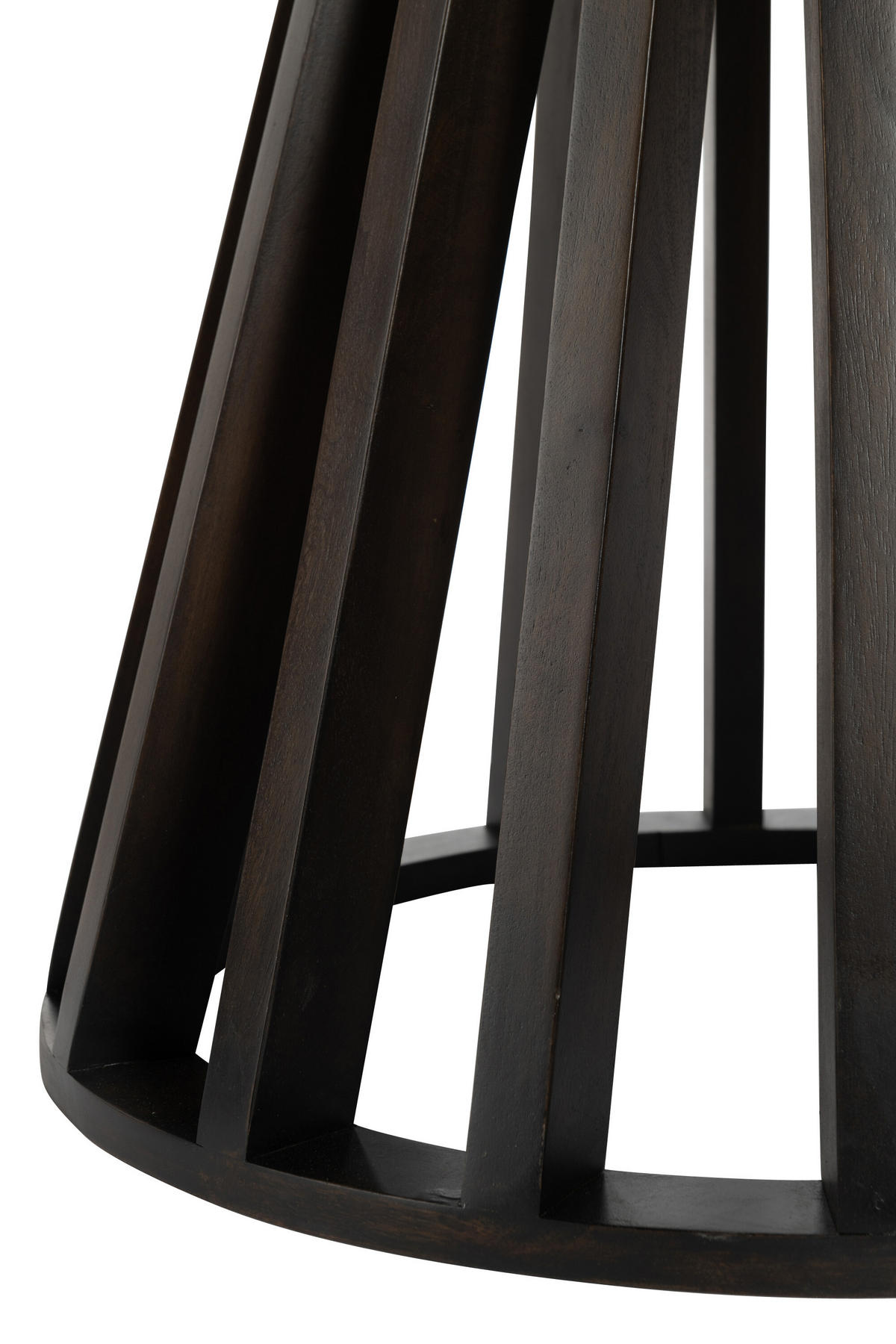 TISCH ELI - Holz - Schwarz - Schwarz, Holz (110/110/76cm) - J-Line