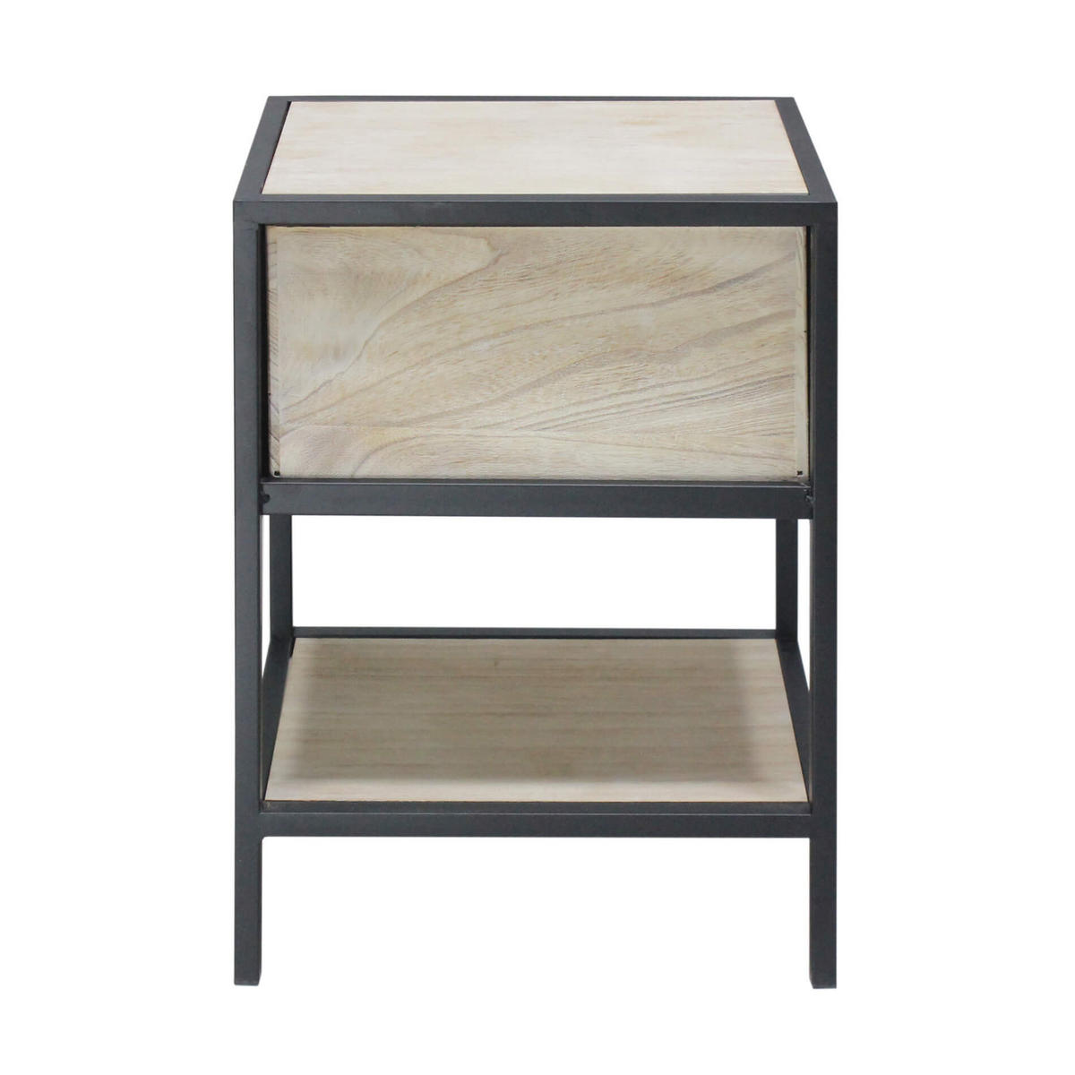 NACHTTISCH Braun 25/35/48 cm - Braun, Holz (25/48/35cm) - Mobili Rebecca