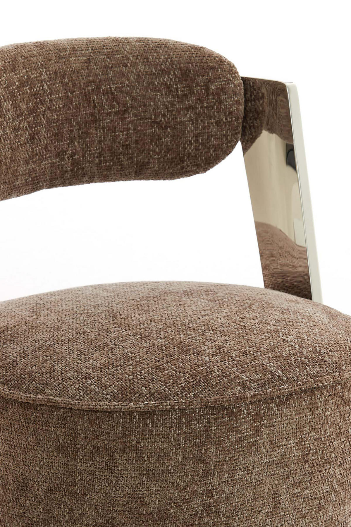 SESSEL Kemena Grau 68/65/77 cm - Grau, Textil (68/77/65cm) - Light & Living