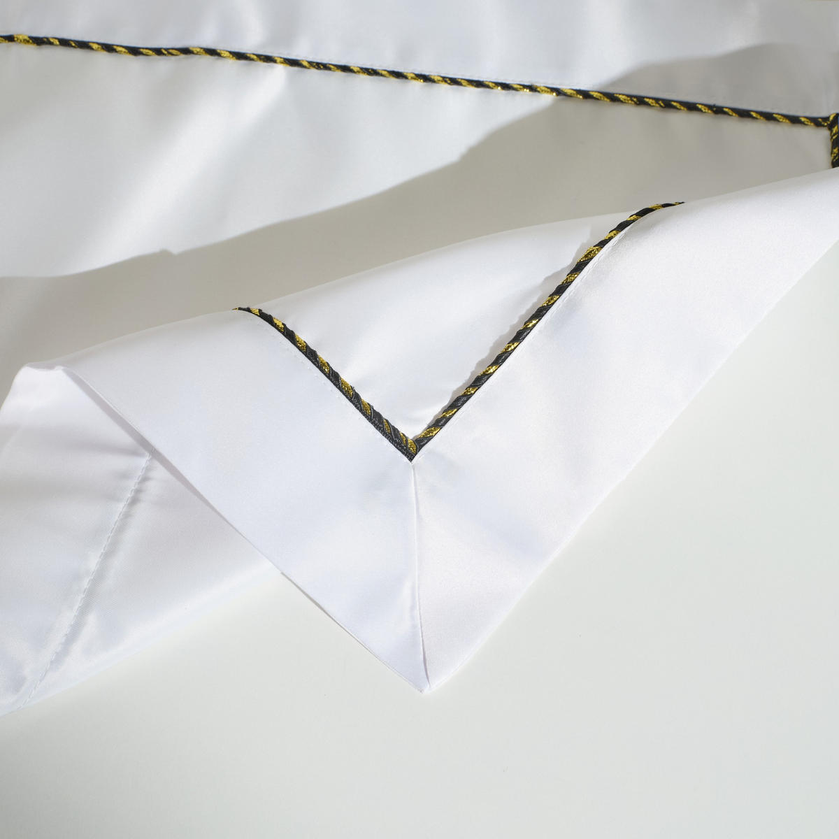TISCHLÄUFER Kris - Weiß, Textil (180/40/1cm) - home&you