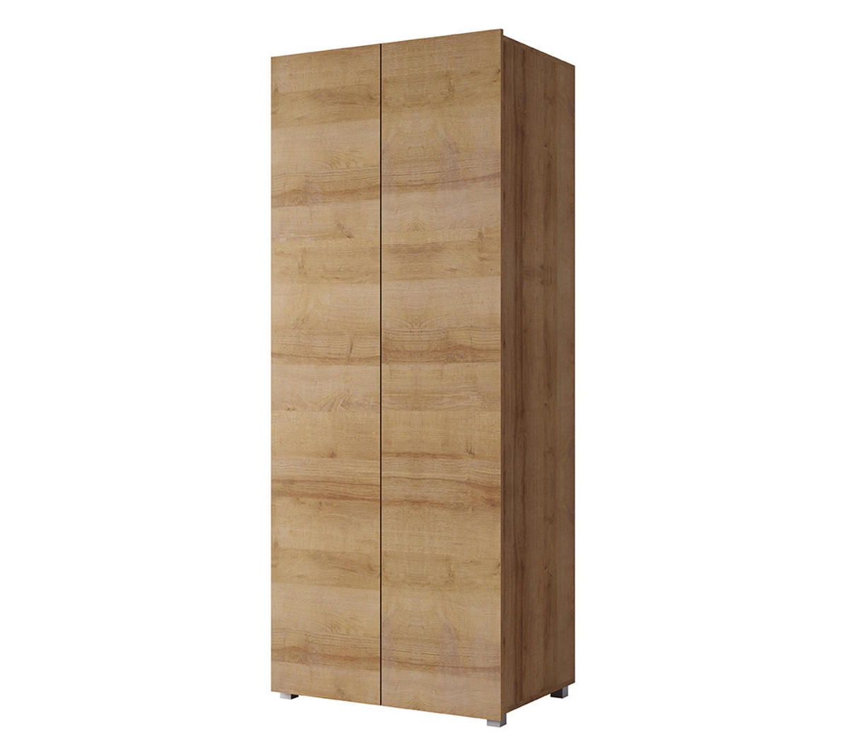 WOHNWAND Kossana 8 Modern Goldene Eiche matt 290/200/52 cm - Funktional Modern - Hellbraun, Holzwerkstoff/Kunststoff (290/200/52cm) - AX Living