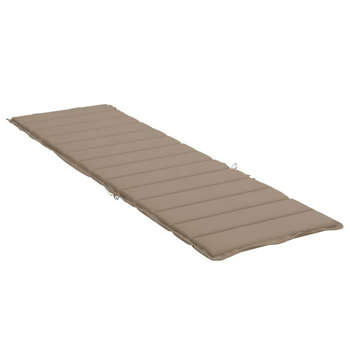 SONNENLIEGEN-AUFLAGE Taupe 200/50/3 Cm Oxford-Gewebe - Taupe, Textil (50/3/200cm) - vidaXL