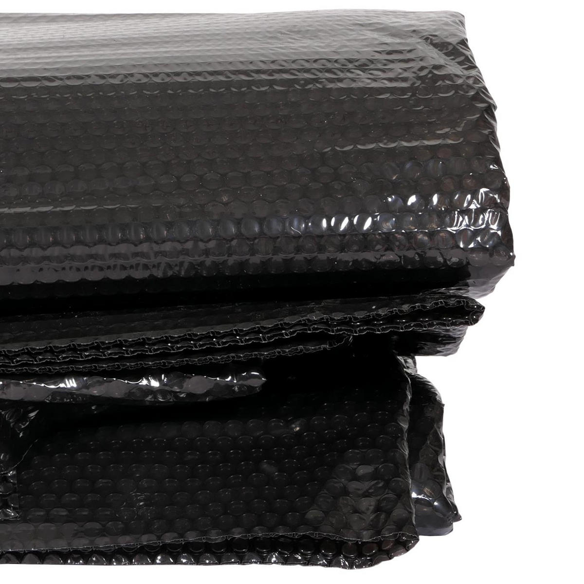 POOLABDECKUNG HxBxT 0,04x731x365cm oval 7,31x3,65m schwarz Stärke: 400 µm - Schwarz, Kunststoff (731/365cm) - PROREGAL