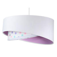HÄNGELEUCHTE Rosa 50/23 cm - Pink, Kunststoff (50/1/23cm) - ONZENO