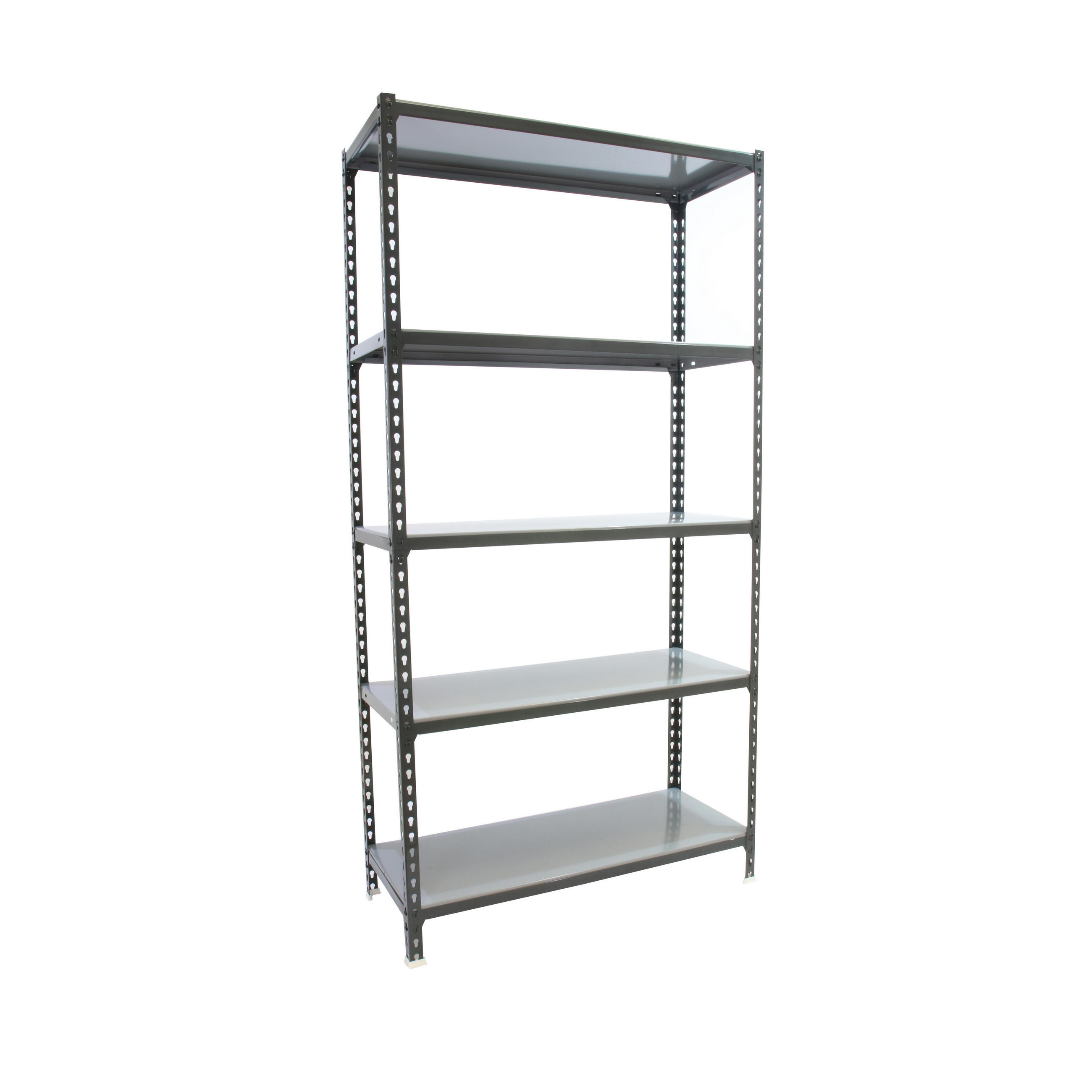 SCHWERLASTREGAL Big Metal Shark HxBxT 200 x 100 x 30 cm Fachlast 180 kg Anthrazit-Verzinkt - Anthrazit, Metall (100/200/30cm) - PROREGAL