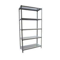 SCHWERLASTREGAL Big Metal Shark HxBxT 200 x 100 x 30 cm Fachlast 180 kg Anthrazit-Verzinkt - Anthrazit, Metall (100/200/30cm) - PROREGAL